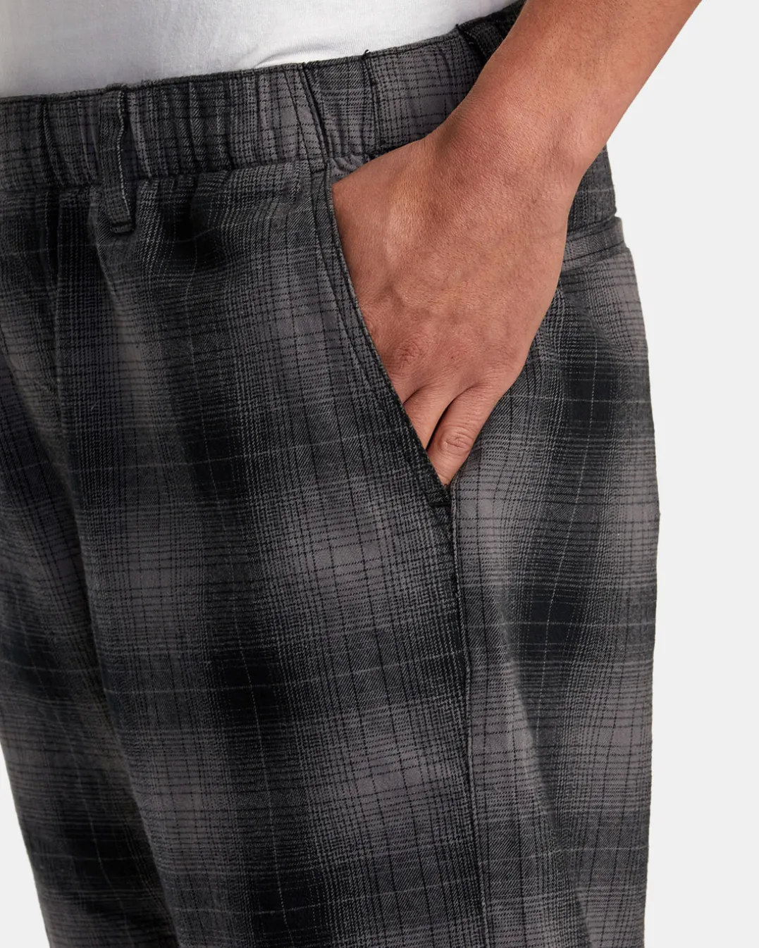 AMERICANA 20" ELASTIC WAIST YARN DYED SHORTS