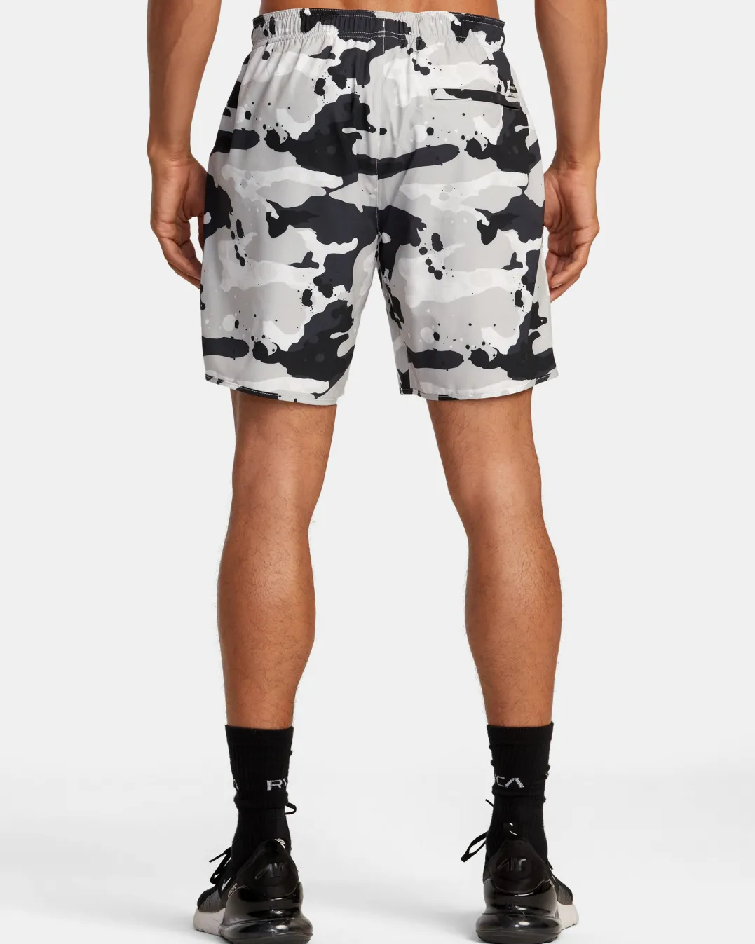 BEDWIN X STASH YOGGER STRETCH 17" ELASTIC WAIST SHORTS