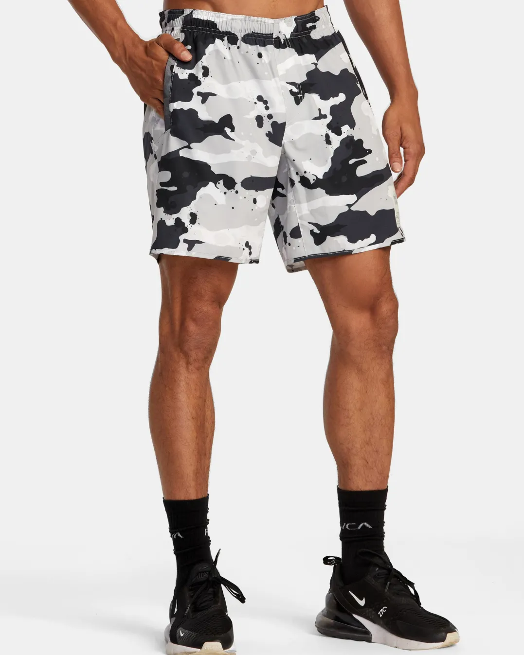 BEDWIN X STASH YOGGER STRETCH 17" ELASTIC WAIST SHORTS