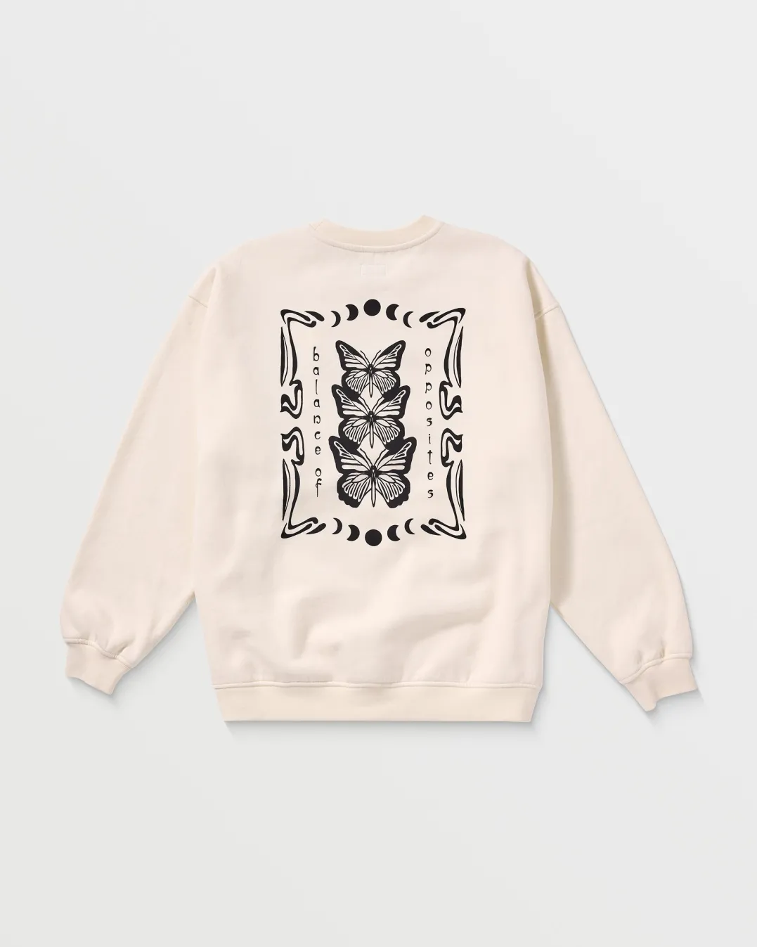 BUTTERFLY BAGGIE CREW SWEATSHIRT