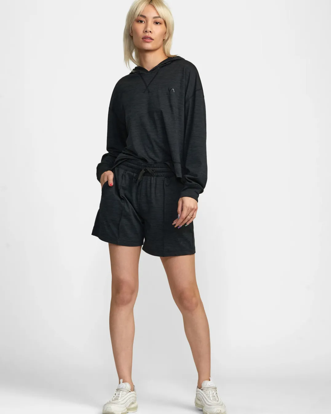 C-ABLE CROPPED WORKOUT HOODIE