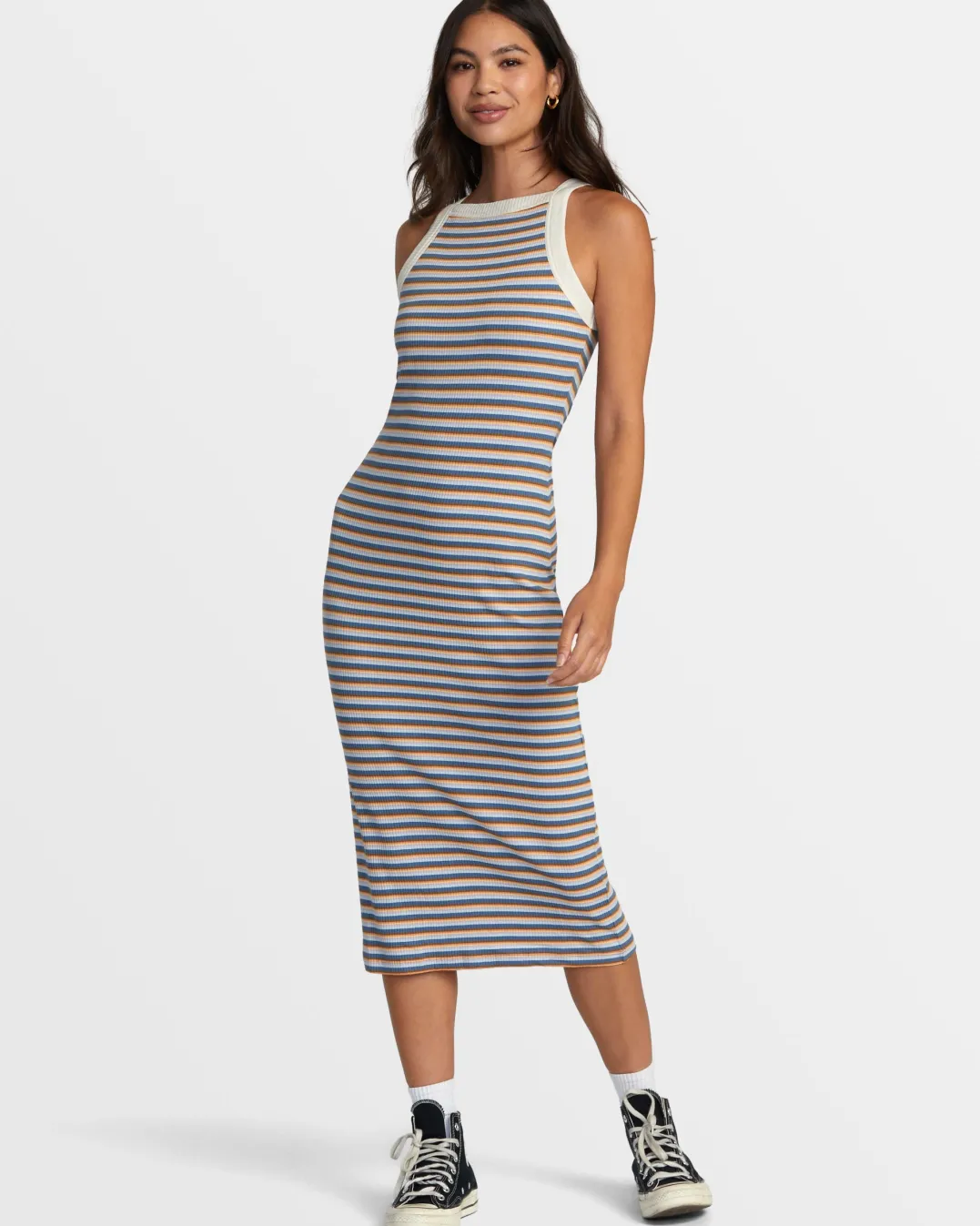 CARELESS MIDI DRESS