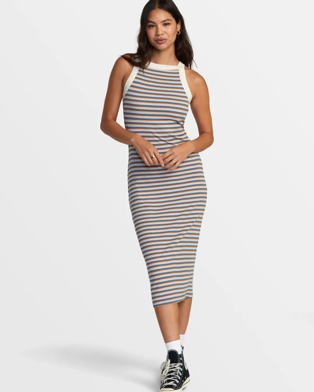 CARELESS MIDI DRESS