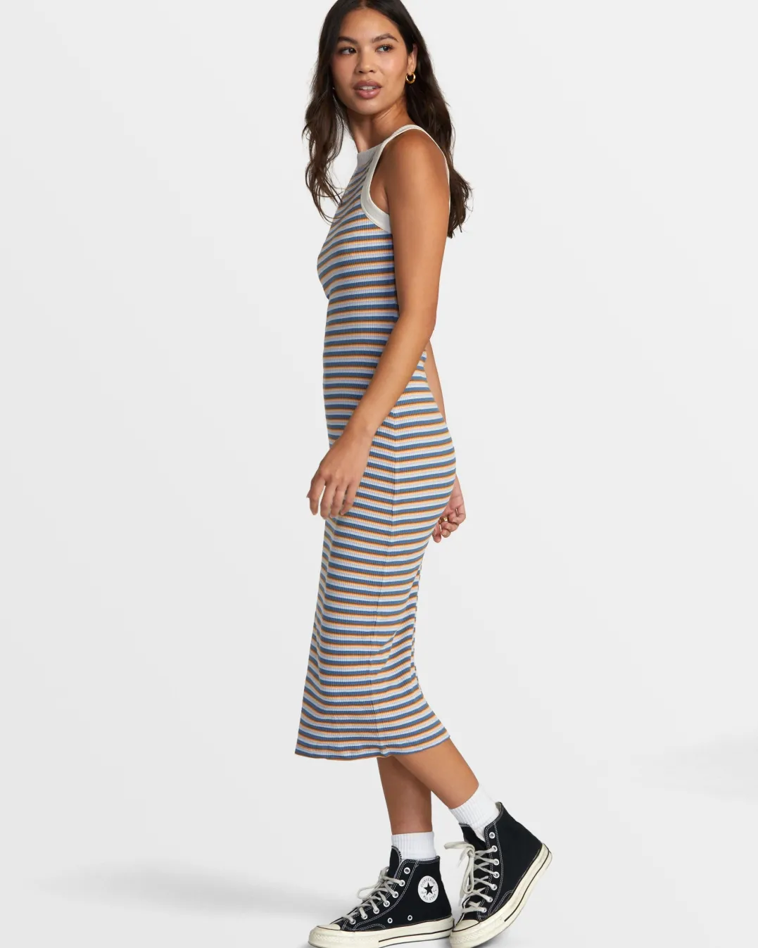 CARELESS MIDI DRESS