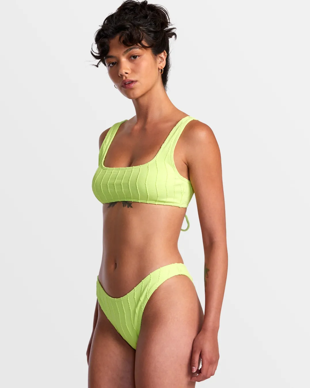 CHEVY GROOVES LACEBACK BRALETTE BIKINI TOP
