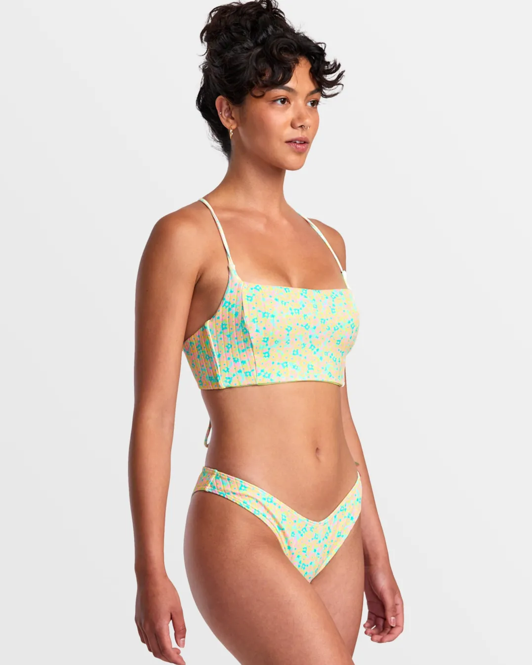 CONFETTI STRAPPY CROP BIKINI TOP