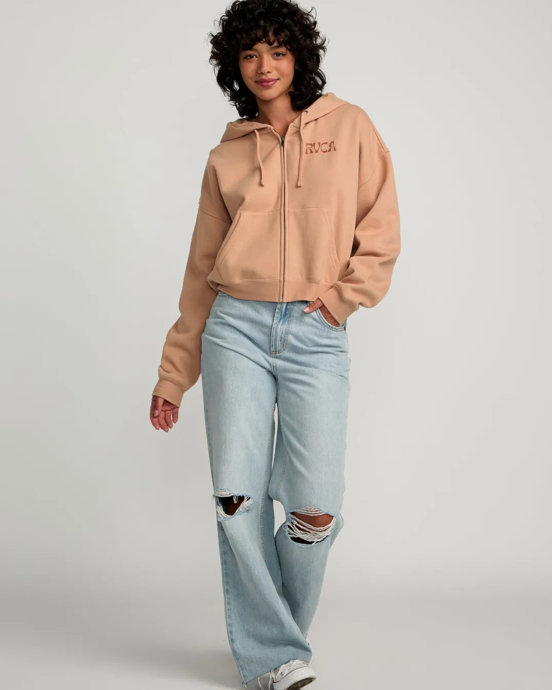COURT ZIP HOODIE
