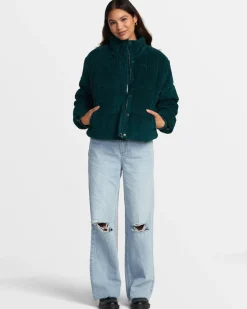 EEZEH CORDUROY PUFFER JACKET
