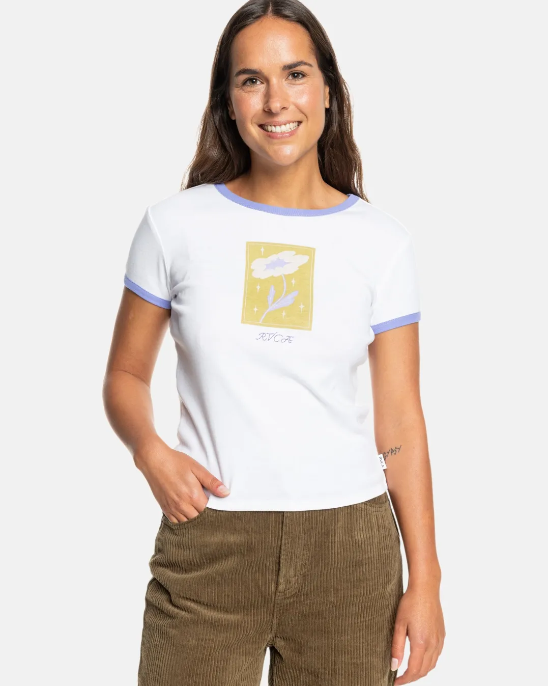 GABRIELLE MONCEAUX RINGER TEE