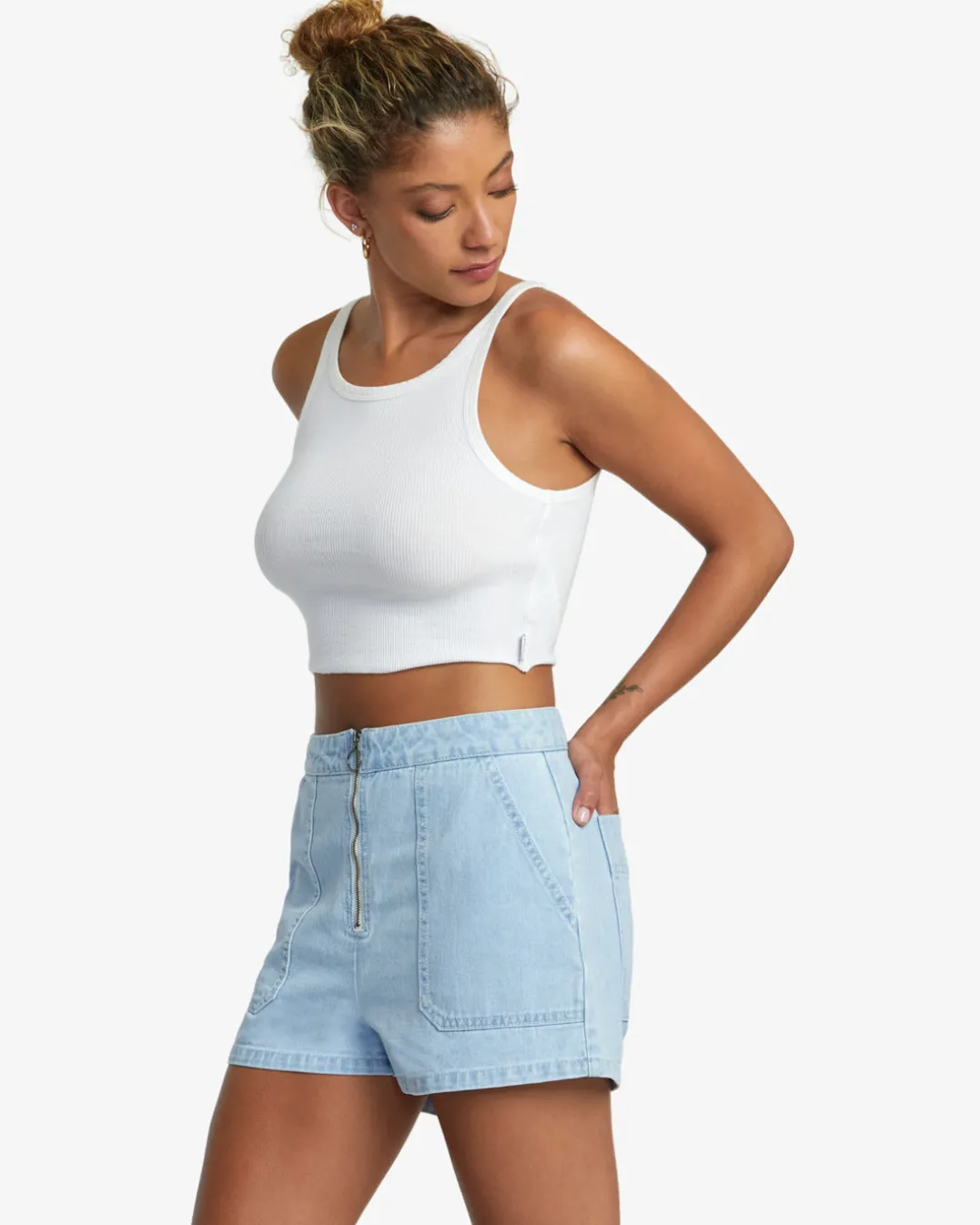 GOLDIE DENIM SHORTS