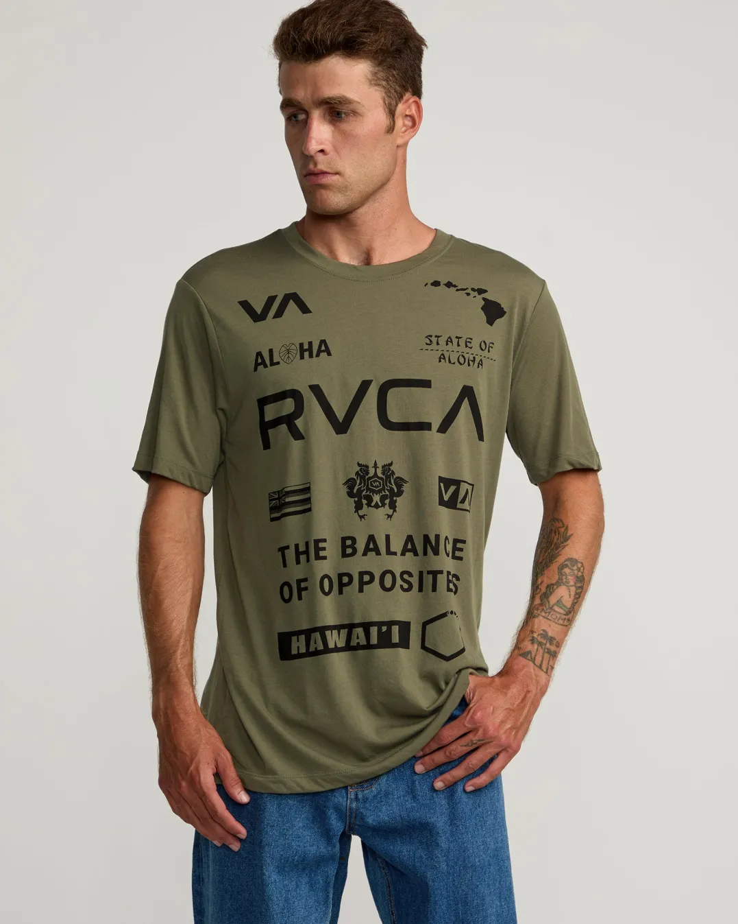 HAWAII ALL BRAND SPORT TECH TEE