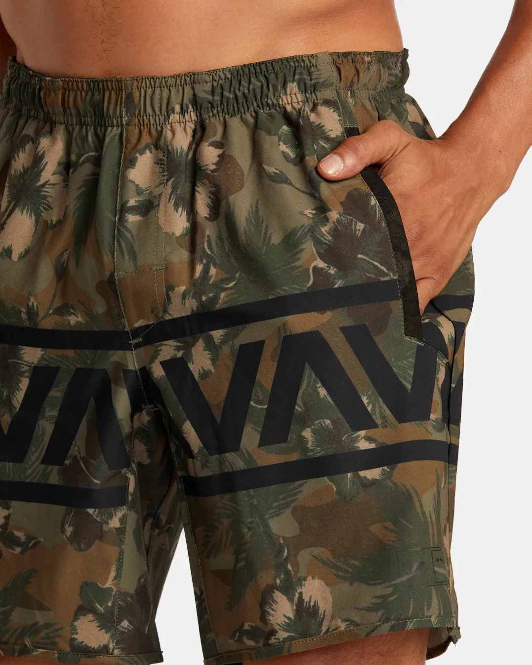 HAWAII YOGGER STRETCH 17" SHORTS