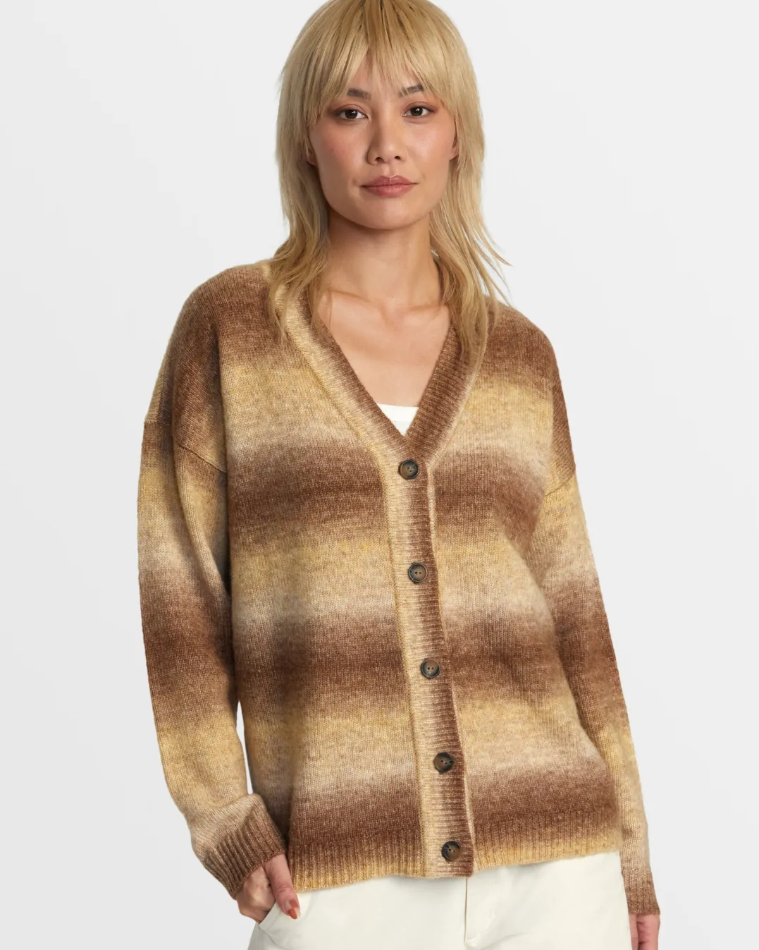 HERE WE ARE CARDIGAN SWEATER