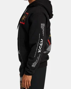 KELSEY NIZIOLEK BLACK SUN HOODIE