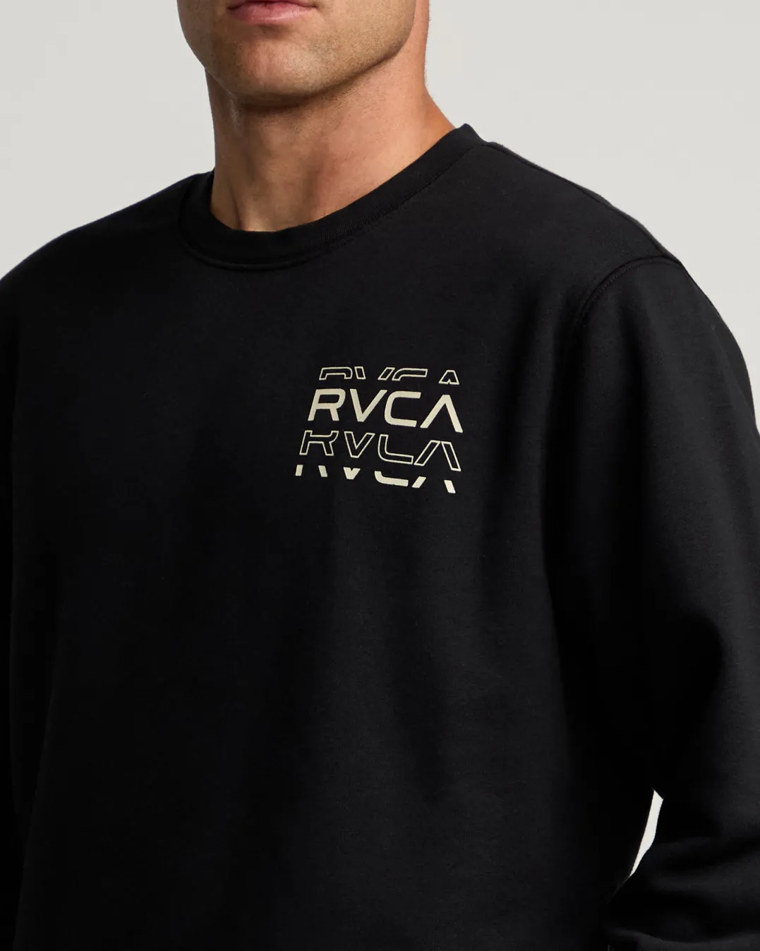LOGO SHATTER CREW SWEATSHIRT