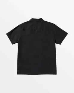 OBLOW FLORAL SHORT SLEEVE WOVEN SHIRT
