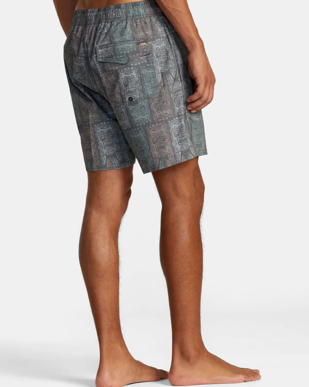 OBLOW TAPA ELASTIC WAIST BOARDSHORTS