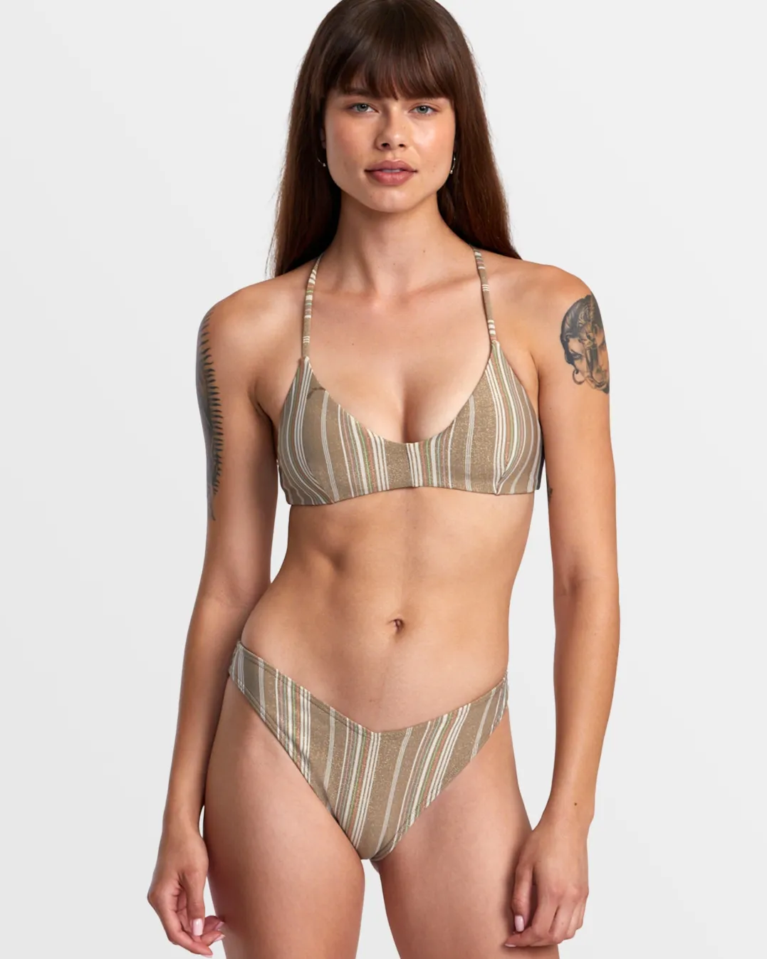 PINS LUREX V-FRONT FRENCH BIKINI BOTTOMS