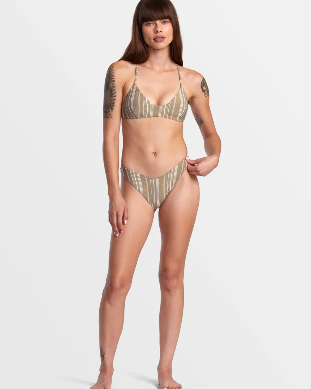 PINS LUREX V-FRONT FRENCH BIKINI BOTTOMS