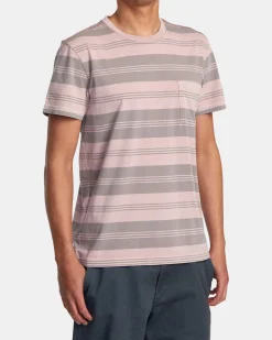 PTC STRIPE SHORT SLEEVE KNIT