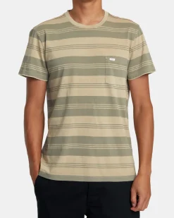 PTC STRIPE SHORT SLEEVE KNIT