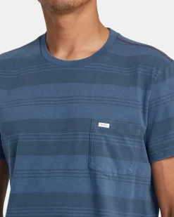 PTC STRIPE SHORT SLEEVE KNIT