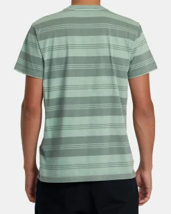 PTC STRIPE SHORT SLEEVE KNIT