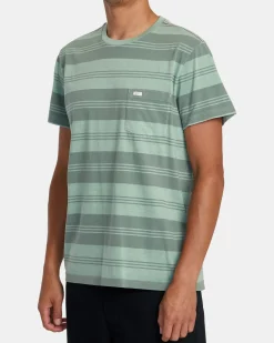 PTC STRIPE SHORT SLEEVE KNIT