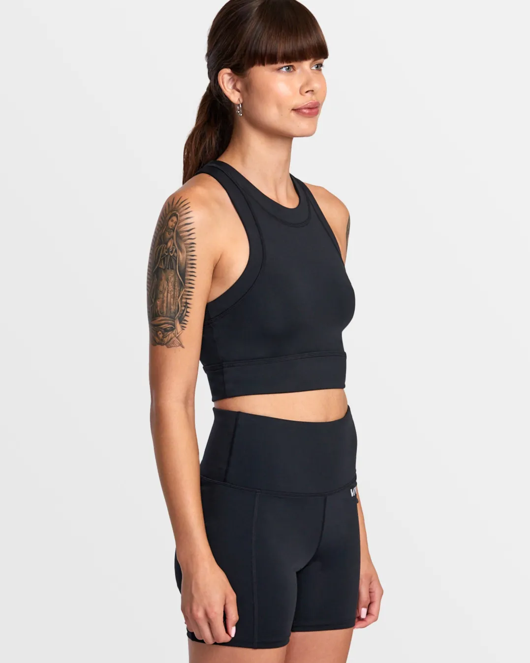 RIBBED FITTED TANK TOP