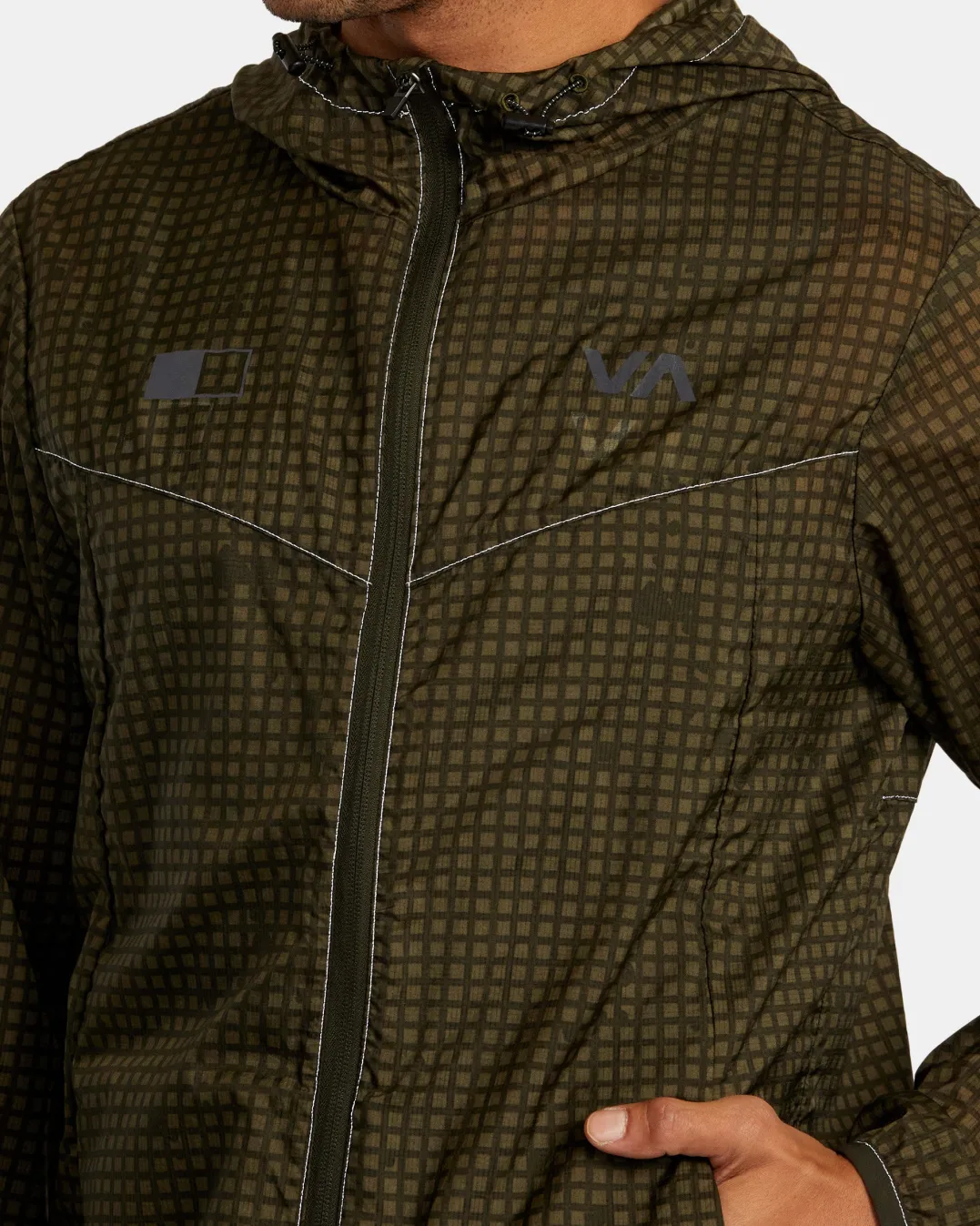 RVCA RUNNER LIGHTWEIGHT TRAINING JACKET