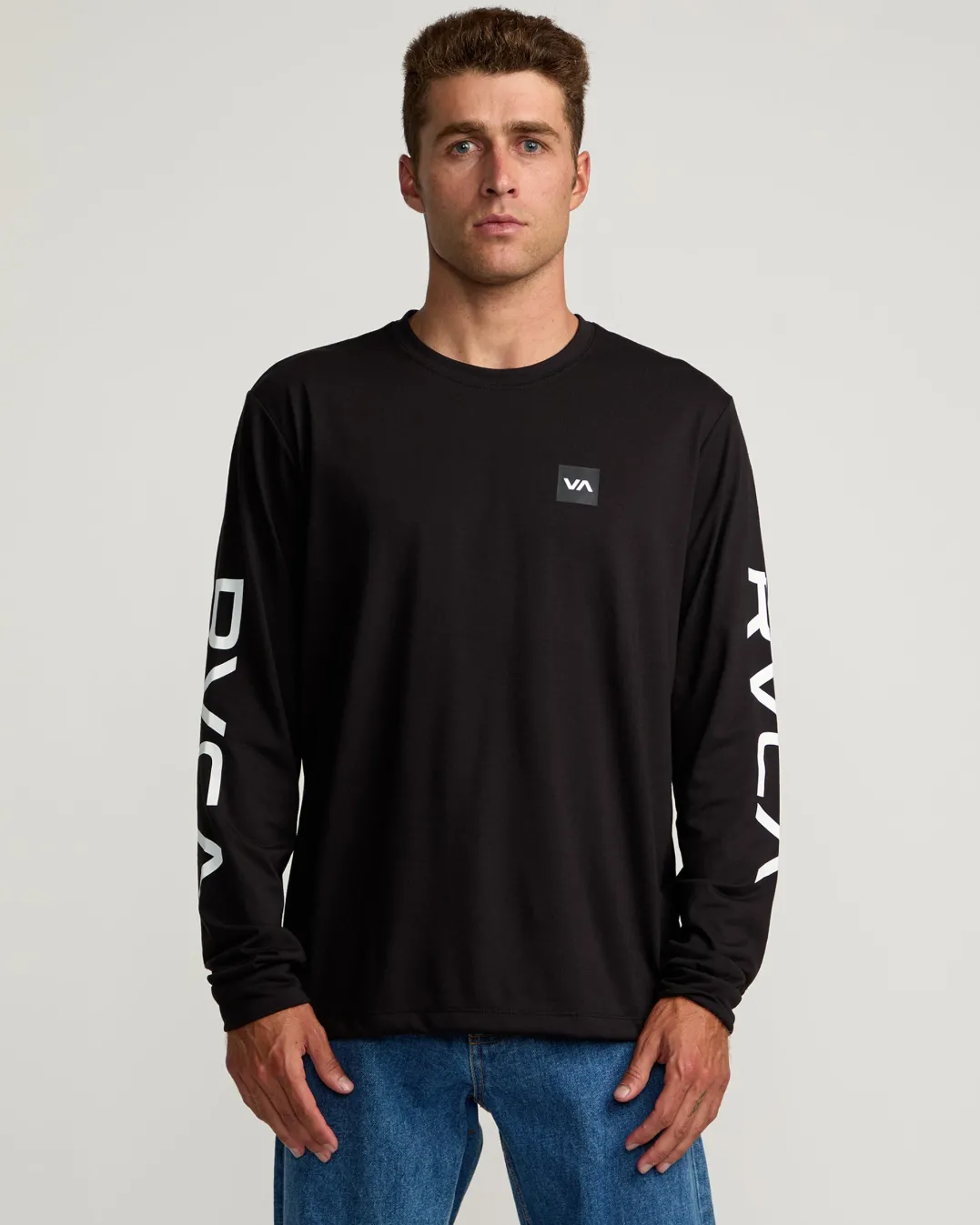 RVCA 2X LONG SLEEVE TEE