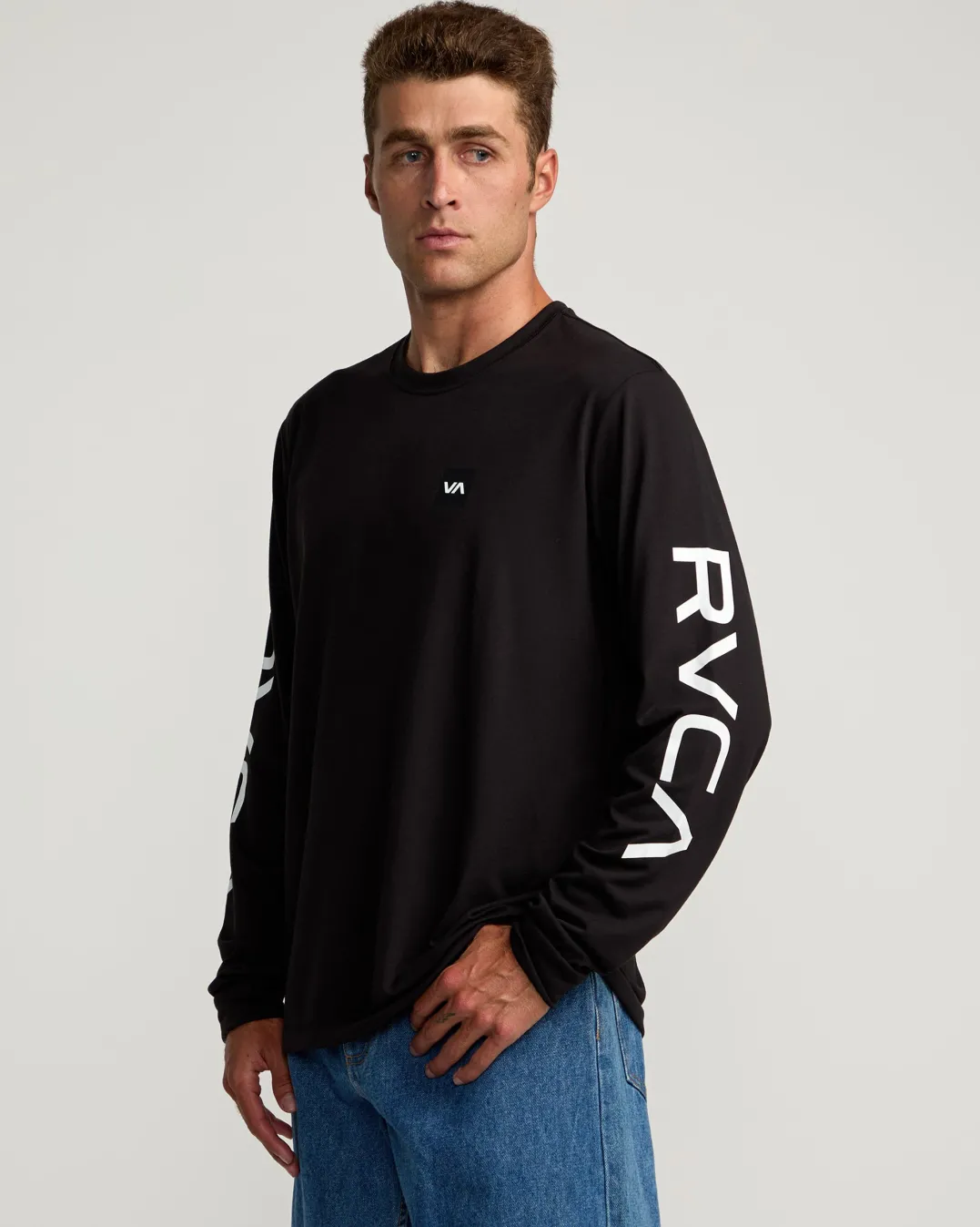 RVCA 2X LONG SLEEVE TEE