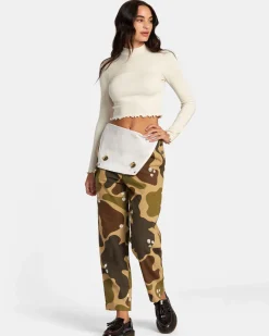 SAVED LONG SLEEVE LONG SLEEVE CROP TOP