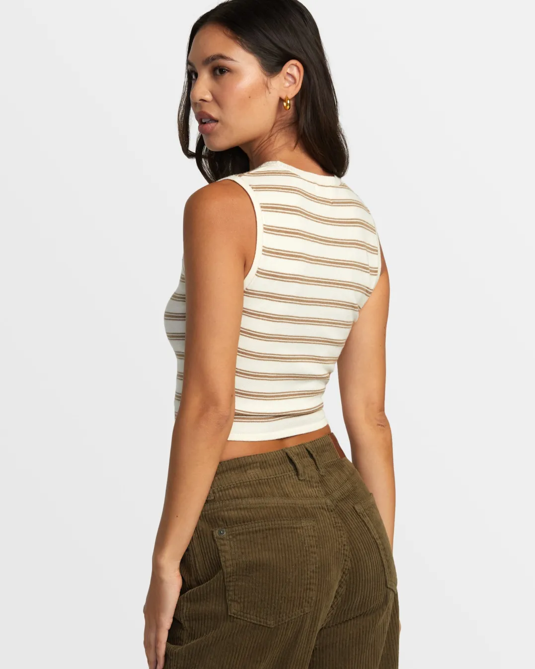 SELECTS SHIVER SWEATER TANK CREW NECK SWEATER