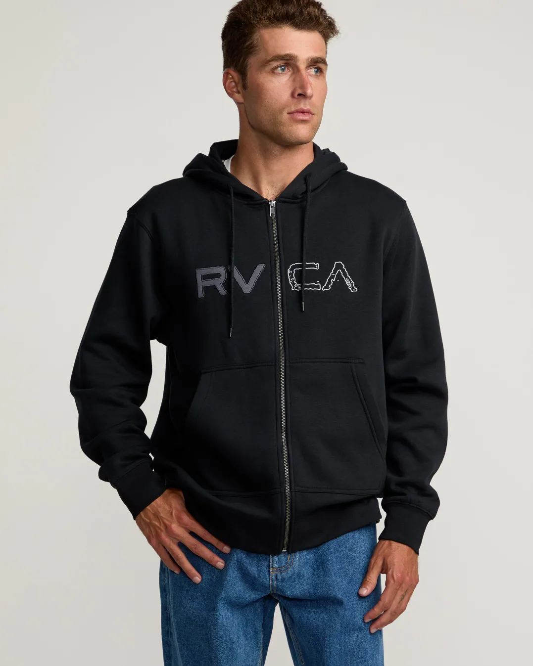 SPLIT PATH ZIP HOODIE