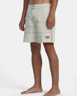 SUNSET EXOTICA BOARDSHORTS 17''