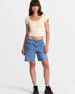 SWEET WIDE RIB TEE