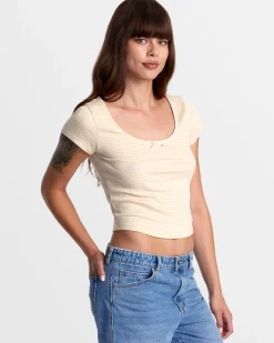 SWEET WIDE RIB TEE