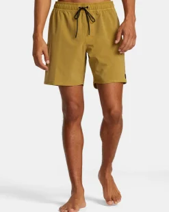 VA PIGMENT ELASTIC WAIST 17" BOARDSHORTS
