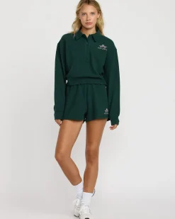 WAFFLE JERSEY TOP